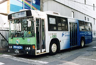 M-V621　目黒駅にて