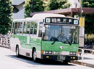W-D868 西武柳沢駅前にて